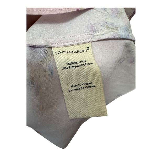 LoveShackFancy | $595 Kinnear Midi Dress in Ballet Slipper Pink, Size 4 - Picture 9 of 11